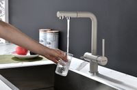 Смеситель для кухни Paulmark Serpentine Se213222-BE Бежевый — фото 20, Смесители