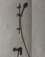 Душевой гарнитур Jacob Delafon Oscar Черный матовый арт-E29848-BL — фото 3, Душевые гарнитуры на штанге