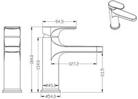 Смеситель для раковины Boheme Spectre 451-BR Бронза — фото 2, Смесители