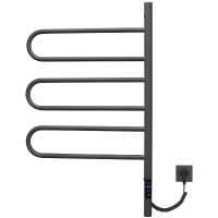 Электрический полотенцесушитель Vincea 44х80 VTD-1R2CGE Графит — фото 1, Электрические полотенцесушители