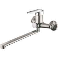 Смеситель для ванны Viko V-3505 универсальный Хром — фото 1, Смеситель для ванны