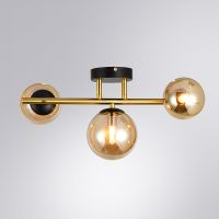 Товар: Потолочный светильник Artelamp Gemini A2243PL-3PB Янтарный Полированная медь Черный - фото 4 Потолочный светильник Artelamp Gemini A2243PL-3PB Янтарный Полированная медь Черный — фото 4, Светильники