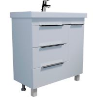 Тумба под раковину 1MarKa Gaula 80Н У92516 White — фото 1, Тумбы под раковину