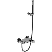 Смеситель для ванны Boheme Stick 123-GM.2 Оружейная сталь — фото 1, Смесители