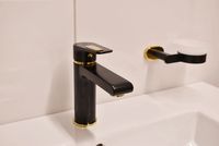 Товар: Смеситель для раковины Rav Slezak Colorado CO328.5CMATZ Черный матовый Золото - фото 2 Смеситель для раковины Rav Slezak Colorado CO328.5CMATZ Черный матовый Золото — фото 2, Смесители для раковины