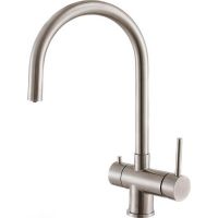 Смеситель для кухни ZorG Inox SZR-7020 Хром — фото 1, Смесители