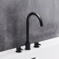 Смеситель для раковины Damixa Scandinavian Pure 360200300 Черный матовый — фото 3, Смесители