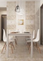 Керамический декор Beryoza Ceramica (Береза керамика) Астерия 2 коричневый 30х60 см — фото 2, Керамическая плитка