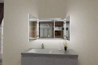 Товар: Зеркальный шкаф Esbano 80 ESMT3808D с подсветкой с инфракрасным выключателем - фото 4 Зеркальный шкаф Esbano 80 ESMT3808D с подсветкой с инфракрасным выключателем — фото 4, Зеркальные шкафы в ванную