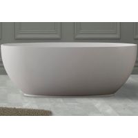 Ванна из искусственного камня Abber Stein 140x78 AS9641-1.4 без гидромассажа — фото 2, Ванны из искусственного камня