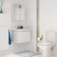 Товар: Тумба под раковину Cersanit Colour 50 64257 подвесная Белая - фото 10 Тумба под раковину Cersanit Colour 50 64257 подвесная Белая — фото 10, Тумбы под раковину