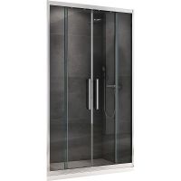 Товар: Душевая дверь Abber Schwarzer Diamant 170 AG33170H профиль Хром стекло прозрачное - фото 1 Душевая дверь Abber Schwarzer Diamant 170 AG33170H профиль Хром стекло прозрачное — фото 1, Раздвижные душевые двери