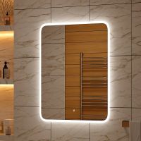 Зеркало Континент Glamour 700х1000 ЗЛП277 с подсветкой с сенсорным выключателем — фото 9, Мебель для ванной