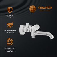 Смеситель для ванны Orange Pure M02-100cr Хром — фото 7, Смесители