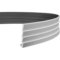 Карниз гибкий Европласт 1.50.142 2000x45x196 мм — фото 1, Карнизы