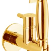 Гигиенический душ со смесителем Webert Elio EL870302010 Золото — фото 2, Душевое оборудование. Душевая программа