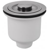 Выпуск для кухонной мойки Kaiser KA-5102 Черный — фото 1, Прочие комплектующие для слива и канализации