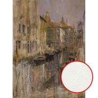 Фреска Ortograf Венеция 11425 Фактура флок FLK Флизелин (2*2,7) Серый/Бежевый, Город/Живопись — фото 1, Фрески