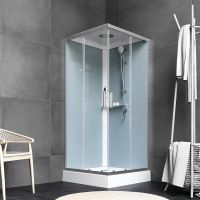 Душевая кабина AM.PM Gem 90х90 W90C-403-090MT без гидромассажа — фото 1, Душевые кабины