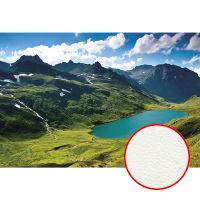 Фреска Ortograf Горы 30899 Фактура флок FLK Флизелин (4*2,7) Зеленый/Синий, Горы/Пейзаж/Природа — фото 1, Фрески