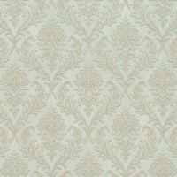 Обои RASCH Raymond 957006 Винил на флизелине (1,06*10,05) Бирюзовый/Золото, Дамаск — фото 1, Обои для стен