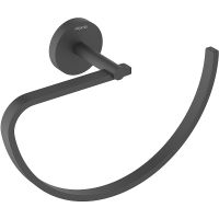 Полотенцедержатель Aquatek Бетта AQ4621MB Черный матовый — фото 1, Полотенцедержатели