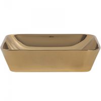 Раковина-чаша Abber Rechteck 43 AC2205GG Золото — фото 3, Раковины