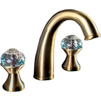 Смеситель для раковины Boheme Flora 317-FL Бронза — фото 1, Смесители