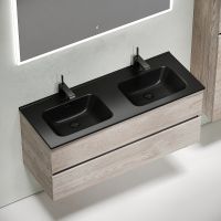 Тумба под раковину Sancos Urban 120 UR120-2EG подвесная Дуб Галифакс натуральный — фото 11, Тумбы под раковину