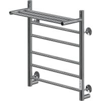 Электрический полотенцесушитель Ника Way-2 60/50 U с полкой Хром — фото 1, Электрические полотенцесушители