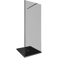 Товар: Душевая перегородка Allen Brau Infinity 1 80 3.21004.BBA.T профиль Черный браш стекло тонированное - фото 4 Душевая перегородка Allen Brau Infinity 1 80 3.21004.BBA.T профиль Черный браш стекло тонированное — фото 4, Душевые перегородки