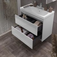 Товар: Тумба под раковину Opadiris Фреш 70 00-00007086 подвесная Белая - фото 3 Тумба под раковину Opadiris Фреш 70 00-00007086 подвесная Белая — фото 3, Мебель для ванной