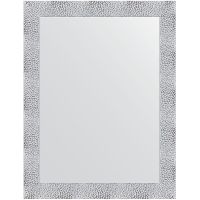 Зеркало Evoform Definite 86х66 BY 3655 в багетной раме - Чеканка белая 70 мм — фото 1, Мебель для ванной