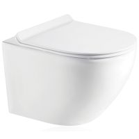 Унитаз Koller Pool Round RN-0520-RW подвесной с сиденьем Микролифт — фото 1, Унитазы