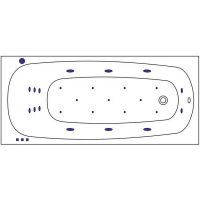 Товар: Акриловая ванна Whitecross Layla Slim 180x80 0122.180080.100.ULTRA.CR с гидромассажем - фото 10 Акриловая ванна Whitecross Layla Slim 180x80 0122.180080.100.ULTRA.CR с гидромассажем — фото 10, Ванны