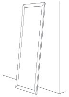 Товар: Зеркало Evoform Definite Floor 201х81 BY 6008 в багетной раме - Чеканка золотая 90 мм - фото 7 Зеркало Evoform Definite Floor 201х81 BY 6008 в багетной раме - Чеканка золотая 90 мм — фото 7, Мебель для ванной