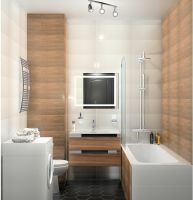 Товар: Керамическая плитка Creto Effetto Sparks Beige wall 01 A0442D19601 настенная 25х60 см - фото 5 Керамическая плитка Creto Effetto Sparks Beige wall 01 A0442D19601 настенная 25х60 см — фото 5, Керамическая плитка