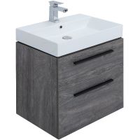 Тумба под раковину Aquanet Nova 60 242278 подвесная Дуб рошелье — фото 1, Тумбы под раковину