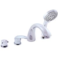 Смеситель на борт ванны Rav Slezak Dunaj D469.5P Хром — фото 1, Смесители на борт ванны