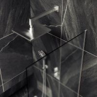 Товар: Шторка на ванну Maybah Glass MGV-93-5у 700x1400 в узком профиле Хром матовый стекло сатиновое - фото 4 Шторка на ванну Maybah Glass MGV-93-5у 700x1400 в узком профиле Хром матовый стекло сатиновое — фото 4, Неподвижные шторки для ванной