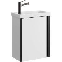 Тумба под раковину Aqwella Urban 45 URB0145W подвесная Белая — фото 1, Мебель для ванной