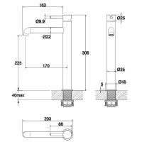 Товар: Смеситель для раковины Whitecross Y gold Y1212GL Золото - фото 3 Смеситель для раковины Whitecross Y gold Y1212GL Золото — фото 3, Смесители
