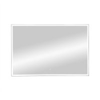 Зеркало Art&Max Arezzo AM-Are-1200-800-DS-FC с подсветкой с сенсорным выключателем Хром — фото 2, Мебель для ванной