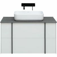 Товар: Тумба под раковину Allen Brau Reality 90 1.32006.WM подвесная Белая матовая - фото 3 Тумба под раковину Allen Brau Reality 90 1.32006.WM подвесная Белая матовая — фото 3, Тумбы под раковину