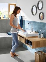 Товар: Смеситель для раковины Hansgrohe Novus Хром арт-71126000 - фото 4 Смеситель для раковины Hansgrohe Novus Хром арт-71126000 — фото 4, Смесители для раковины
