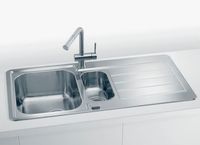 Кухонная мойка Alveus Line Maxim 10 SAT-90 980x500 1089610 Сатинированная сталь — фото 2, Кухонные мойки
