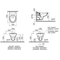 Комплект унитаза с инсталляцией Vitra Normus L-box 9773B003-7206 с сиденьем Микролифт и клавишей смыва Хром глянцевый — фото 11, Комплекты унитаз + инсталляция