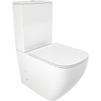 Унитаз компакт Ceruttispa Mimi CT8707 с бачком и сиденьем Микролифт — фото 1, Напольные унитазы