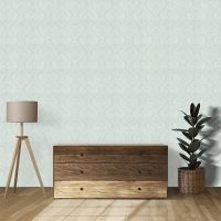 Обои Fipar Grand Classic R 28034 Винил на флизелине (1,06*10,05) Зеленый, Дамаск — фото 5, Обои для стен