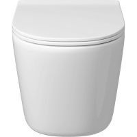 Товар: Унитаз Grossman Tornado GR-4477SQ подвесной с сиденьем Микролифт - фото 3 Унитаз Grossman Tornado GR-4477SQ подвесной с сиденьем Микролифт — фото 3, Унитазы